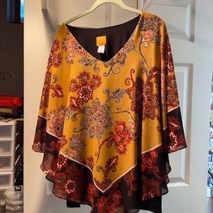 Ruby Rd. Women’s Poncho Blouse